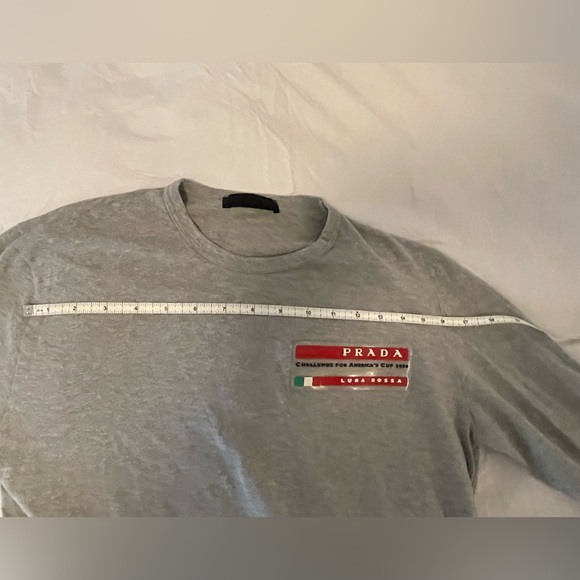 Prada - Unisex Vintage and unique Prada Luna Rossa Sailing Team T-shirt - Picture 9 of 11